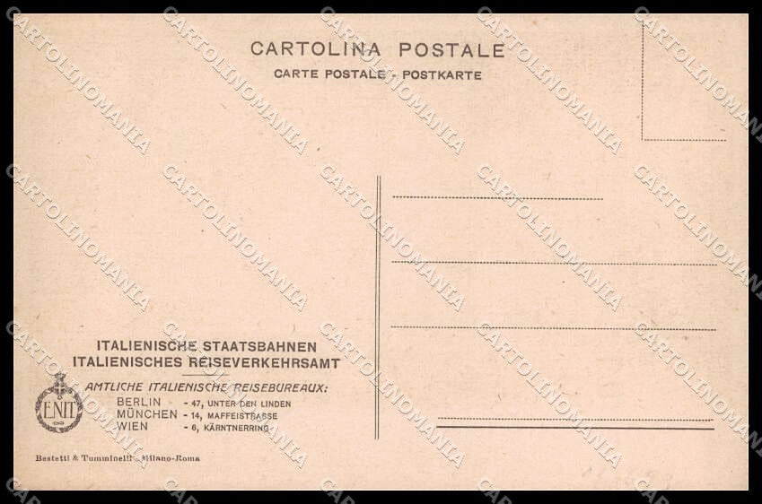 Salerno Amalfi ENIT Turismo cartolina ZG9916 – retro
