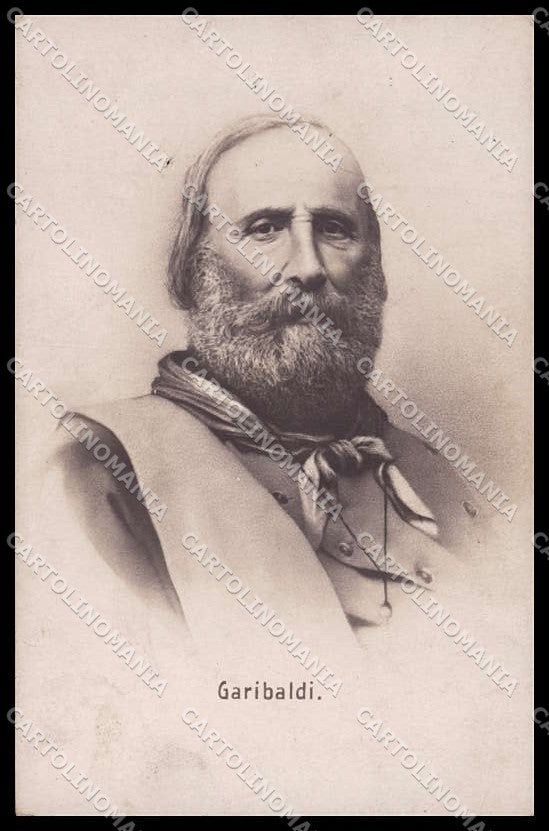 Personaggi G. Garibaldi Risorgimento BKWI photo cartolina ZG9917 – fronte