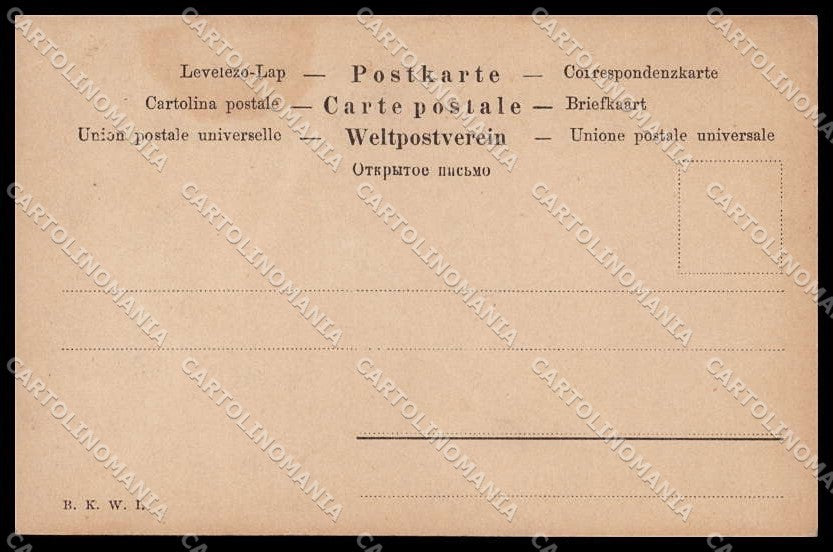 Personaggi G. Garibaldi Risorgimento BKWI photo cartolina ZG9917 – retro