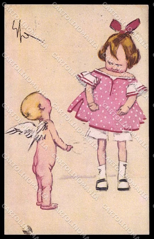Illustratori Artist Signed Sacchetti Children serie 21-1 cartolina ZG9920 – fronte