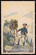 Military French Army Uniforms Chasseur Alpin cartolina ZG9941 – fronte