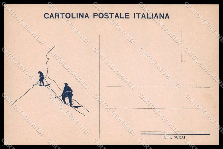 Artist Signed A. Calegari Alpinismo Mountain Climbing Sport pc ZG9945 – fronte