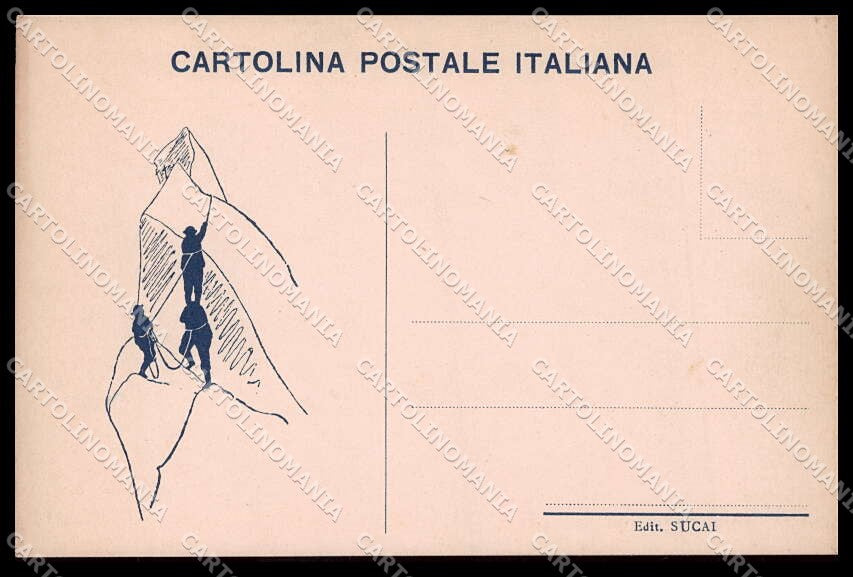 Artist Signed A. Calegari Alpinismo Mountain Climbing Sport pc ZG9946 – fronte