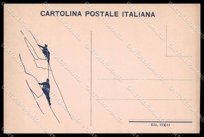 Artist Signed A. Calegari Alpinismo Mountain Climbing Sport pc ZG9947 – fronte