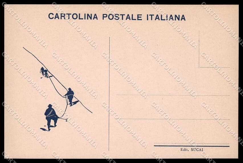 Artist Signed A. Calegari Alpinismo Mountain Climbing Sport pc ZG9948 – fronte