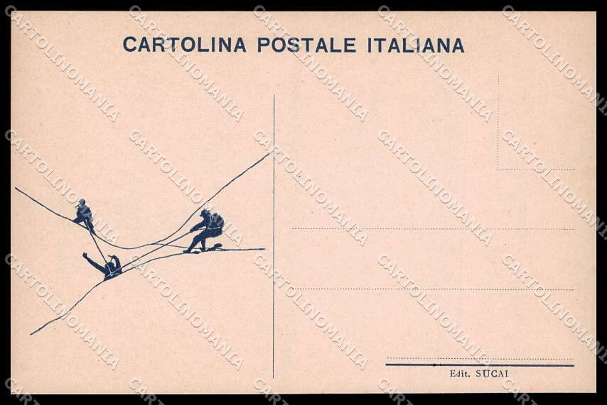 Artist Signed A. Calegari Alpinismo Mountain Climbing Sport pc ZG9954 – fronte