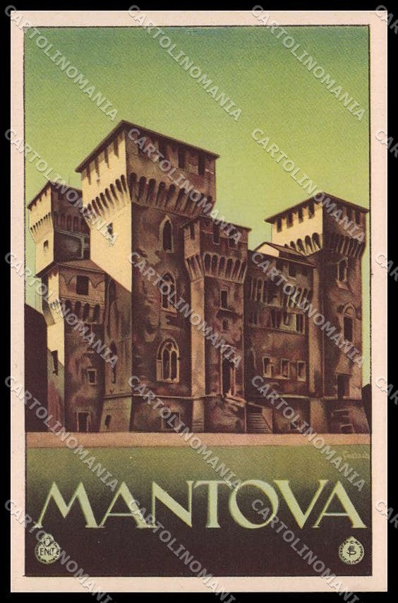 Mantova cittÃ  ENIT Turismo cartolina ZG9988 – fronte