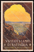 Gorizia Sabotino Basso Isonzo WW1 Campi Battaglia ENIT Turismo cartolina ZG9989 – fronte
