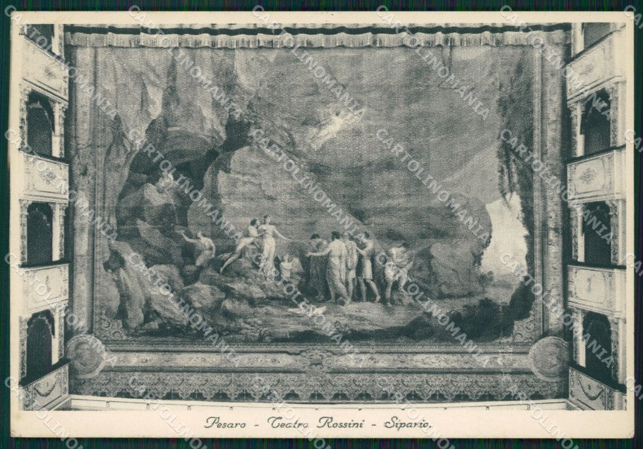 Pesaro Città Teatro FG cartolina ZK0041 – fronte