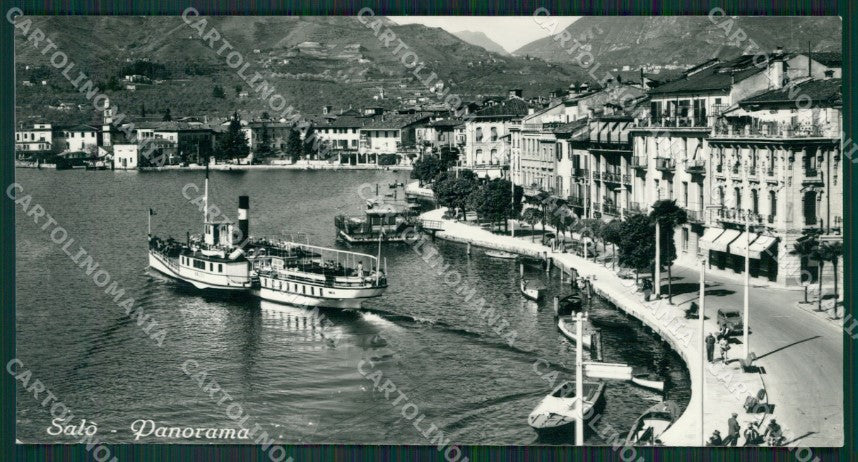 Brescia Salò Battello mini cartolina ZK0063 – fronte