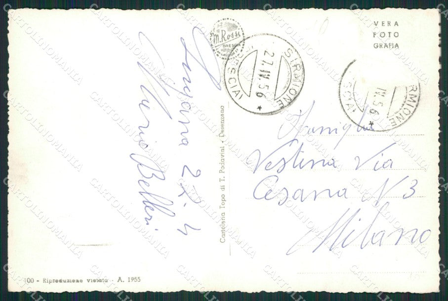 Brescia Desenzano Foto FG cartolina ZK0066 – retro