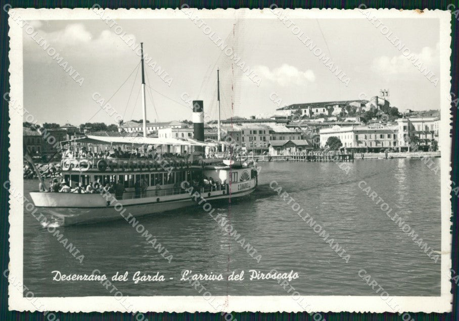 Brescia Desenzano Battello STRAPPINO Foto FG cartolina ZK0067 – fronte