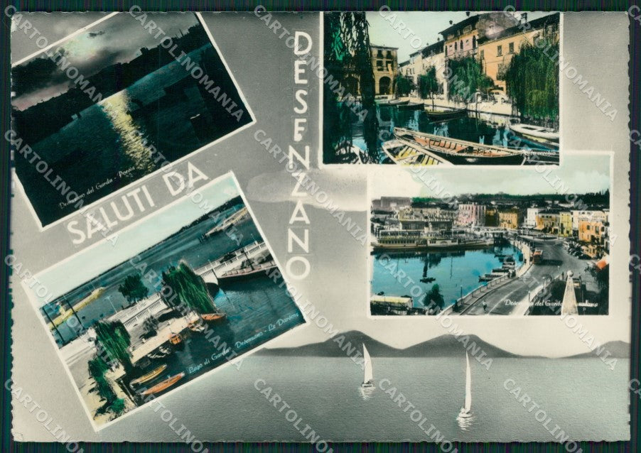 Brescia Desenzano Saluti da Foto FG cartolina ZK0071 – fronte