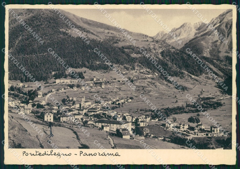 Brescia Ponte di Legno FG cartolina ZK0074 – fronte