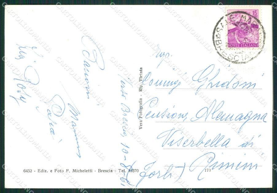 Brescia Zone Foto FG cartolina ZK0105 – retro