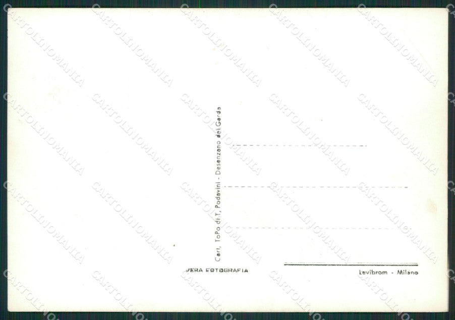 Brescia Desenzano San Martino della Battaglia FG cartolina ZK0121 – retro