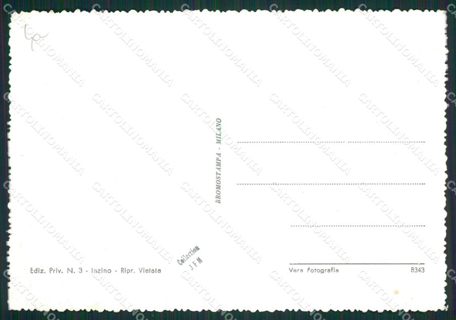 Brescia Gardone Val Trompia Inzino Foto FG cartolina ZK0129 – retro