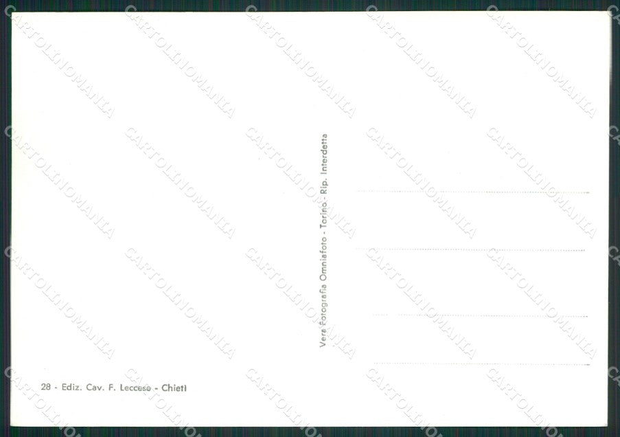 Chieti Foto FG cartolina ZK0162 – retro