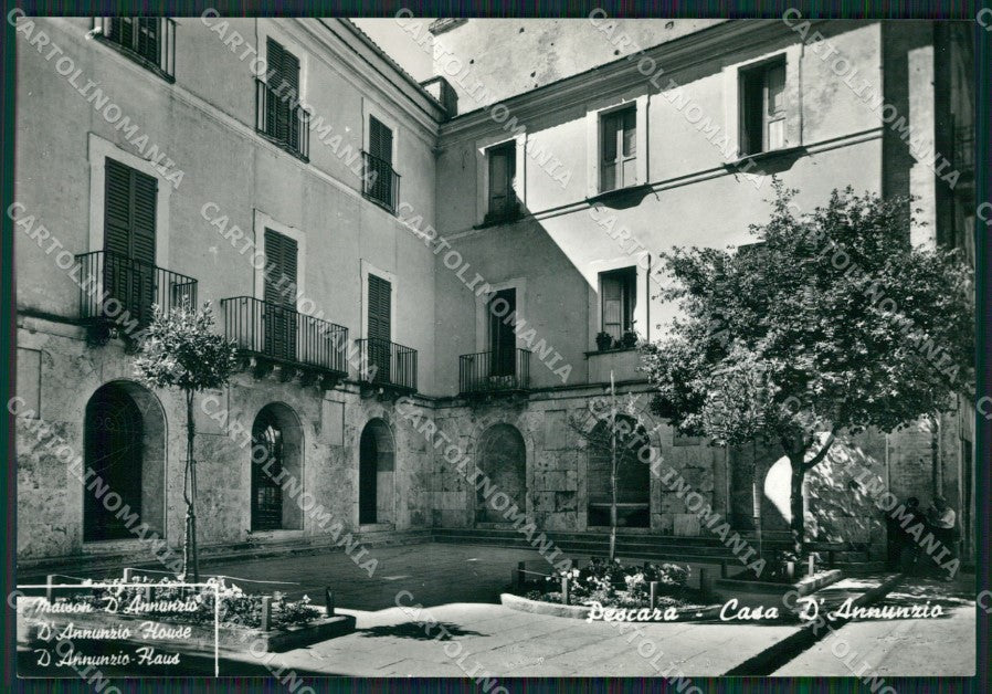 Pescara Città D'Annunzio Foto FG cartolina ZK0170 – fronte