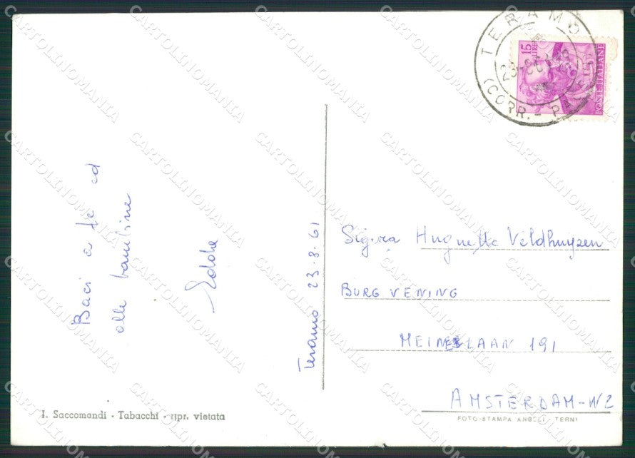Teramo Foto FG cartolina ZK0179 – retro