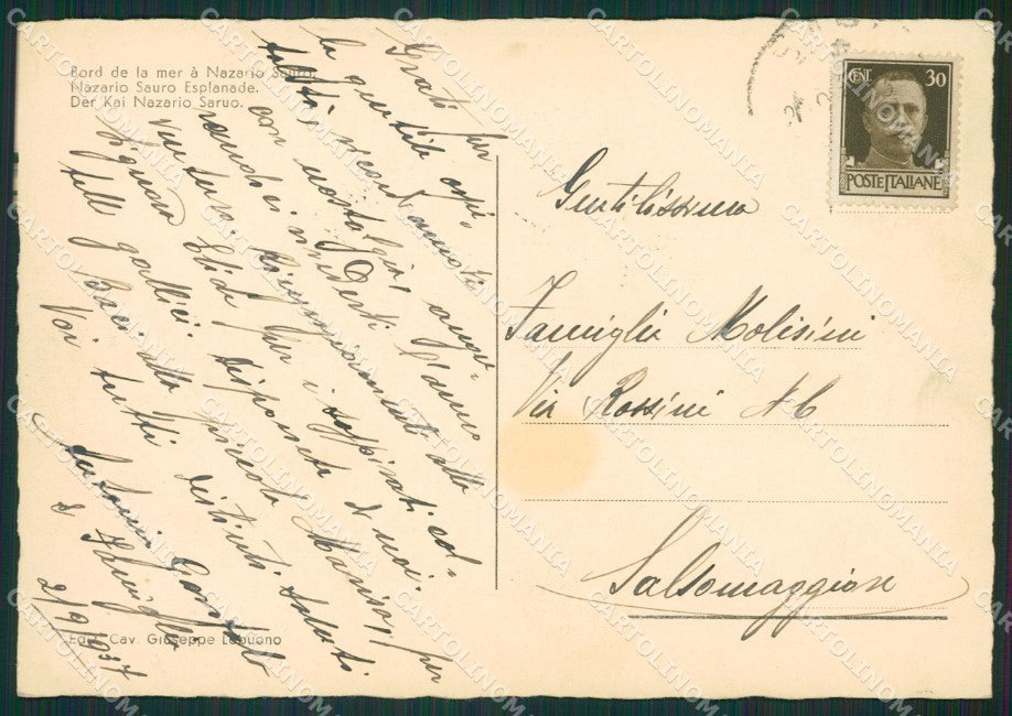 Bari Città FG cartolina ZK0195 – retro