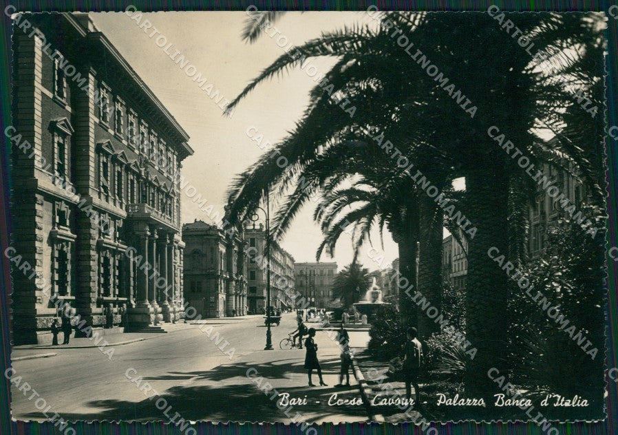 Bari Città Palazzo Banca Italia Foto FG cartolina ZK0206 – fronte