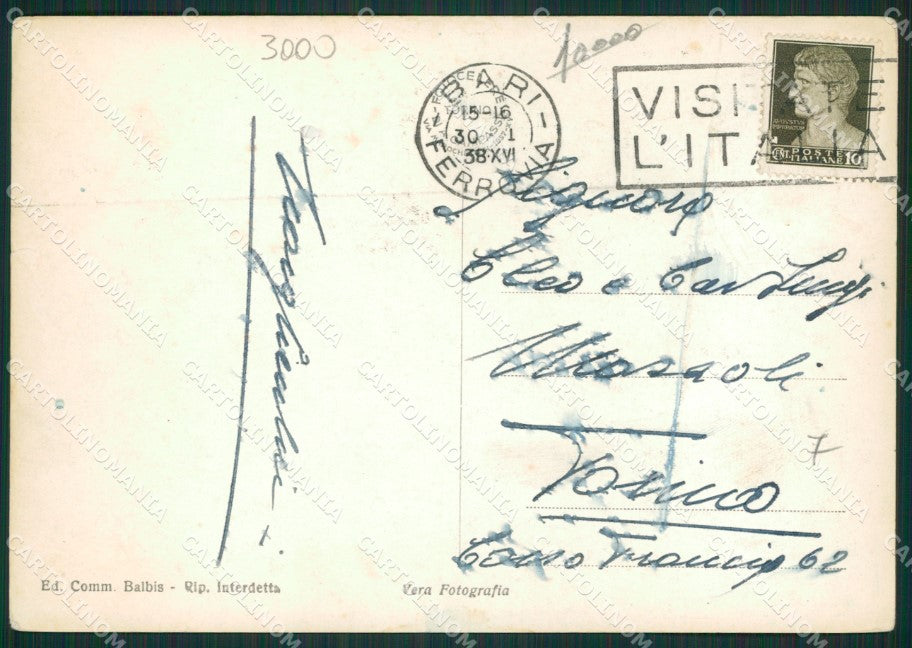 Bari Città STRAPPINO Foto FG cartolina ZK0209 – retro