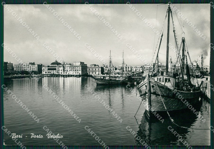 Bari Città Porto Foto FG cartolina ZK0213 – fronte