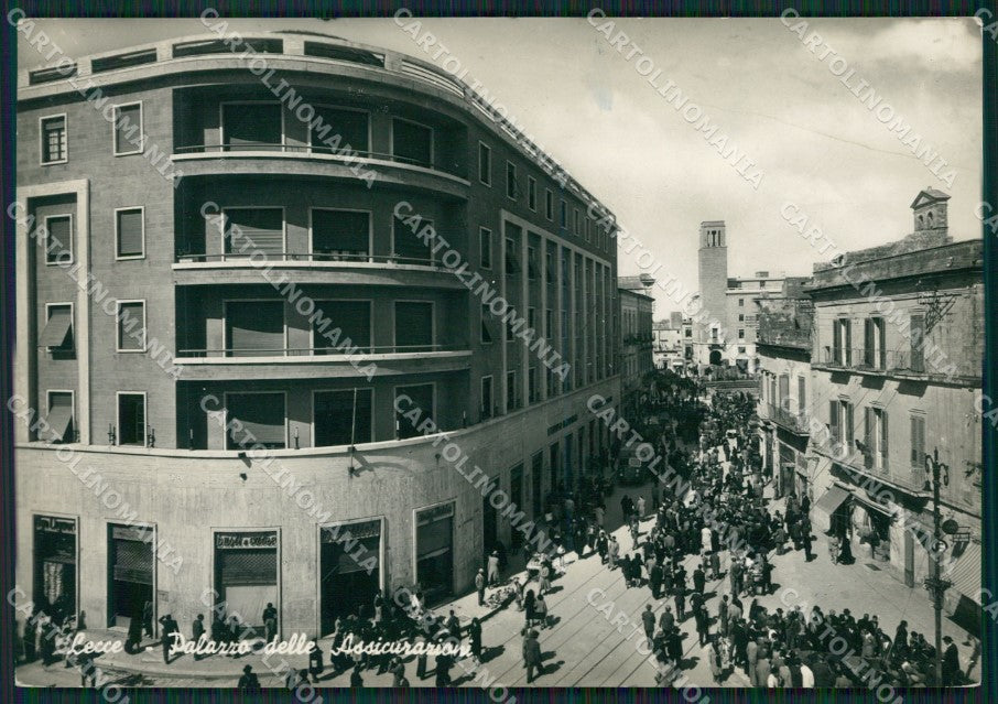 Lecce Città PIEGATA Foto FG cartolina ZK0233 – fronte