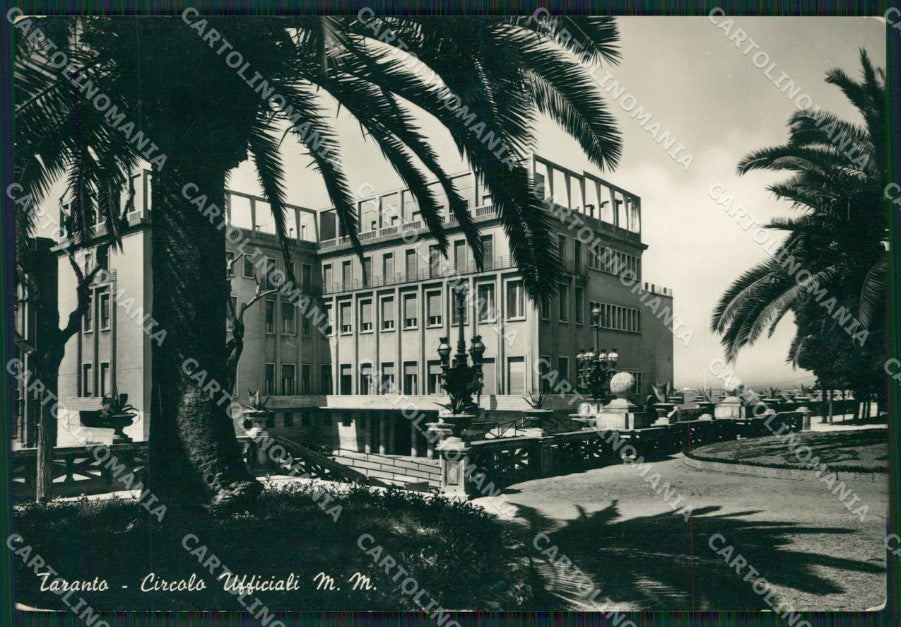 Taranto Città Marina Foto FG cartolina ZK0237 – fronte