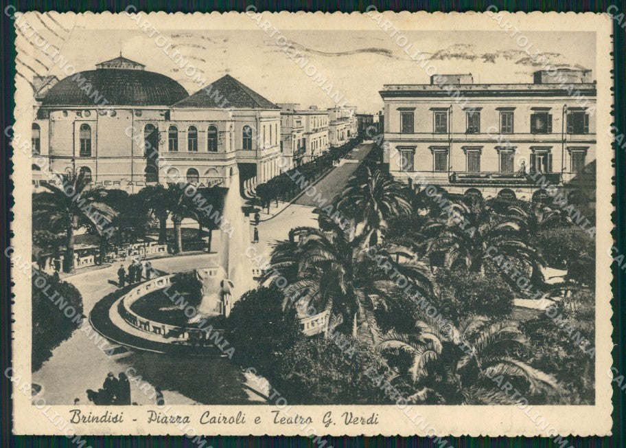 Brindisi Città PIEGHINA FG cartolina ZK0243 – fronte