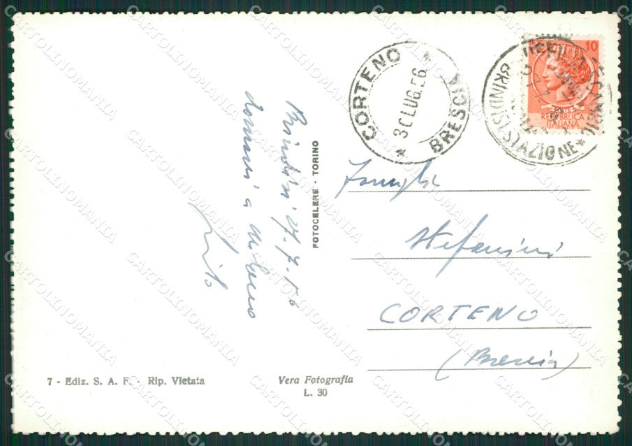 Brindisi Città Porto Foto FG cartolina ZK0245 – retro