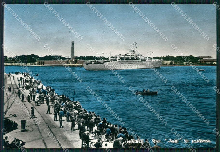 Brindisi Città Foto FG cartolina ZK0247 – fronte