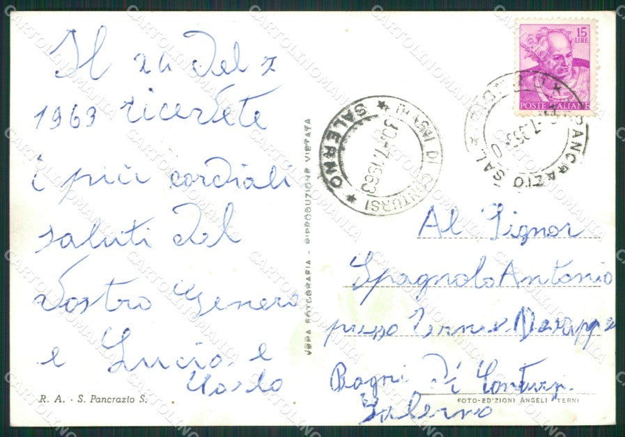 Brindisi San Pancrazio Foto FG cartolina ZK0261 – retro