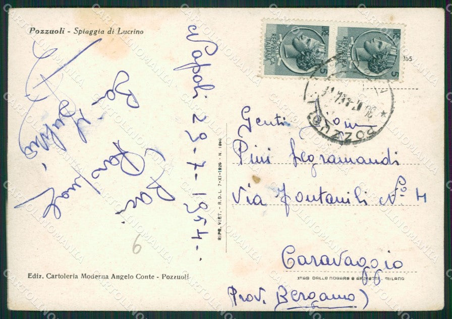 Napoli Pozzuoli FG cartolina ZK0265 – retro