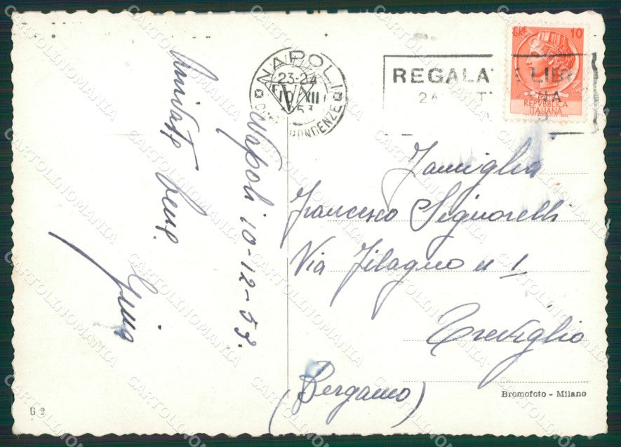 Napoli Città Foto FG cartolina ZK0271 – retro