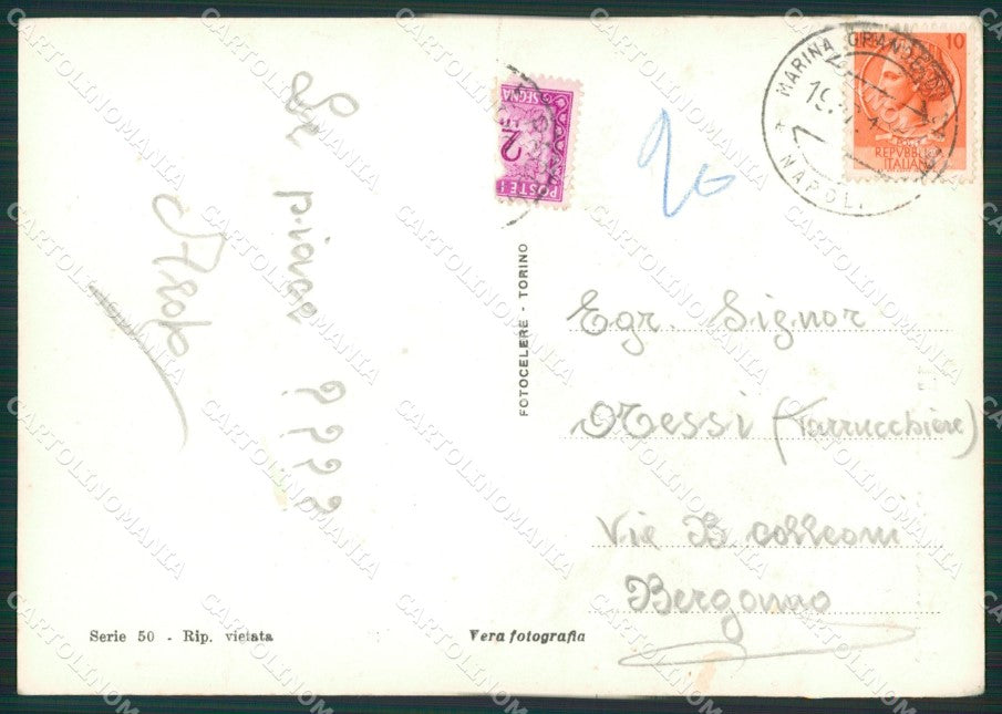 Napoli Capri Saluti da Foto FG cartolina ZK0278 – retro
