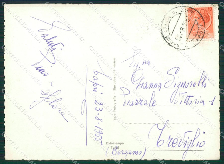 Napoli Capri Marina Piccola Foto FG cartolina ZK0279 – retro