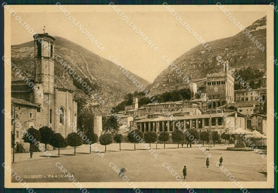 Perugia Gubbio FG cartolina ZK0291 – fronte