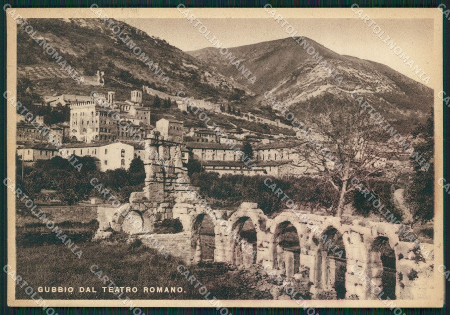 Perugia Gubbio FG cartolina ZK0292 – fronte