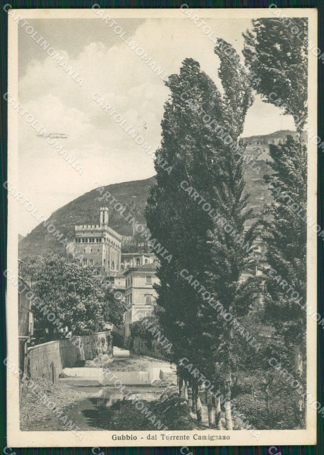 Perugia Gubbio FG cartolina ZK0298 – fronte