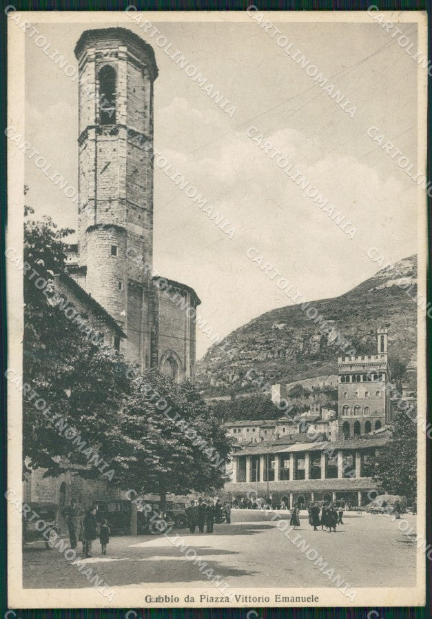 Perugia Gubbio PIEGHINA FG cartolina ZK0303 – fronte