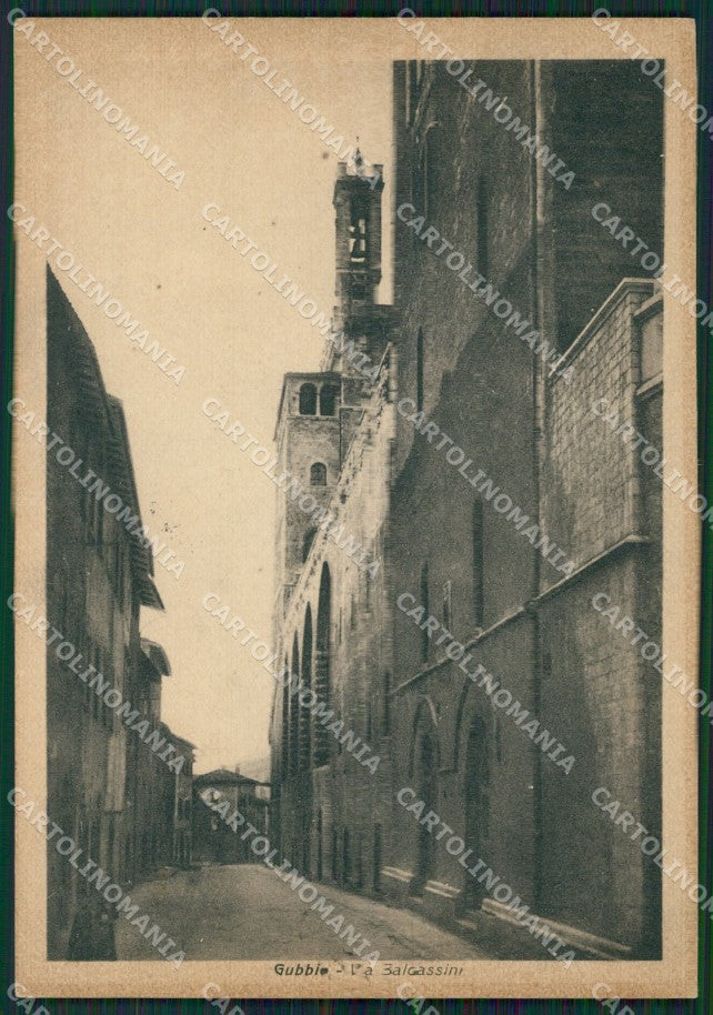 Perugia Gubbio FG cartolina ZK0310 – fronte