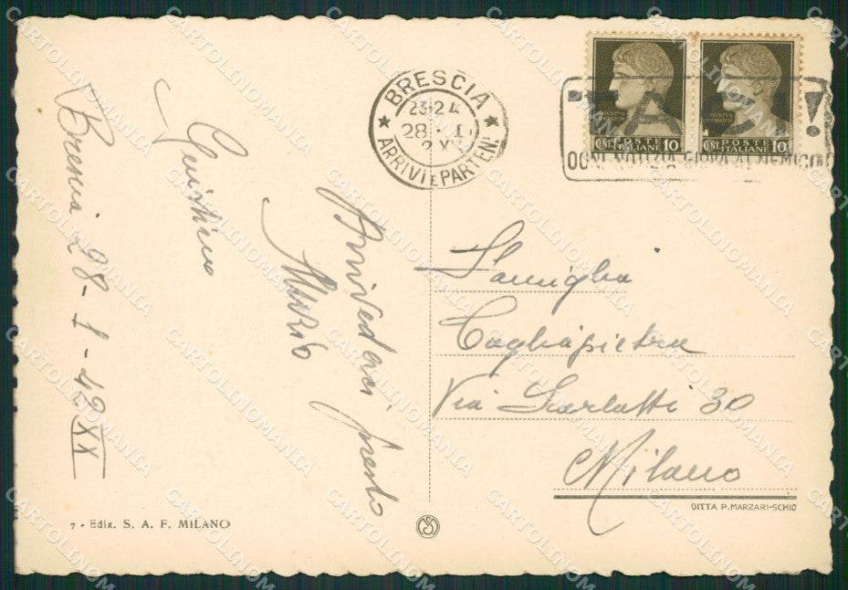 Brescia Città FG cartolina ZK0313 – retro