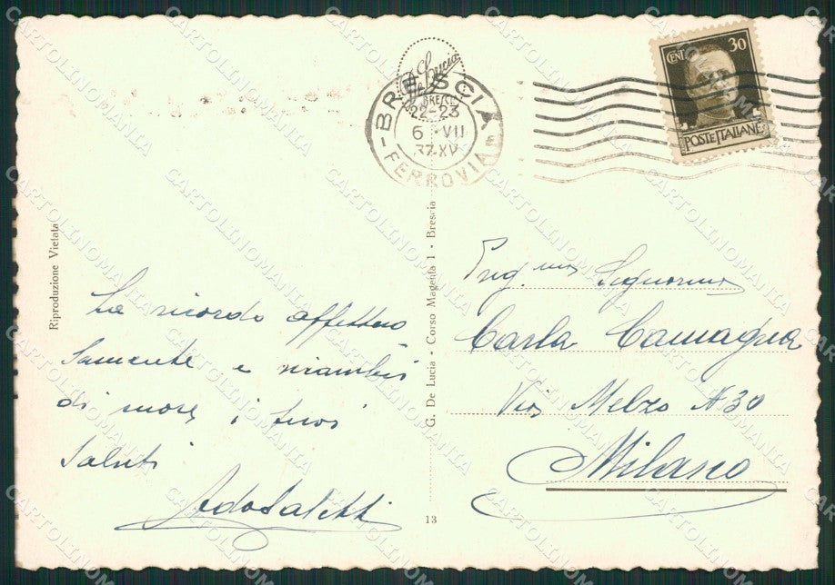 Brescia Città FG cartolina ZK0315 – retro