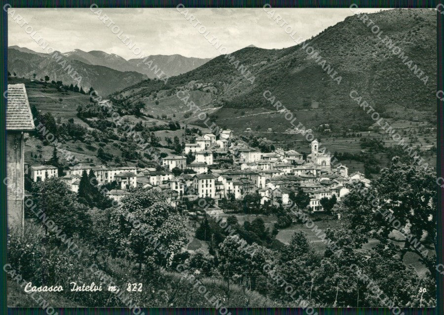 Como Casasco D'Intelvi Foto FG cartolina ZK0331 – fronte