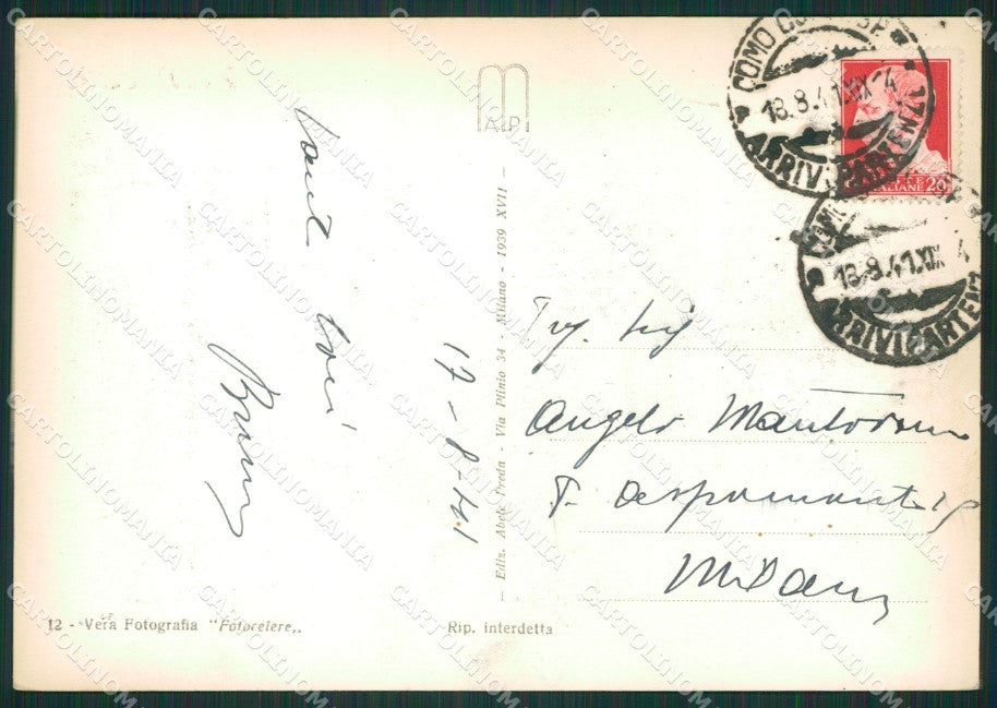 Como Menaggio Foto FG cartolina ZK0336 – retro
