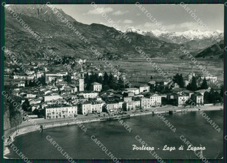 Como Porlezza Foto FG cartolina ZK0344 – fronte
