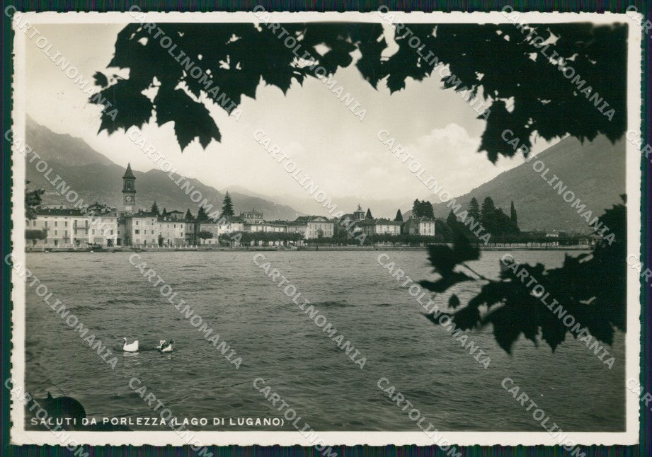 Como Porlezza Foto FG cartolina ZK0345 – fronte