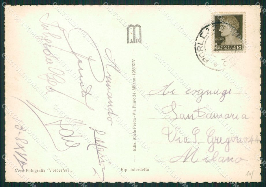 Como Porlezza Foto FG cartolina ZK0345 – retro